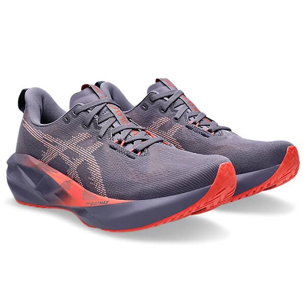 ASICS Novablast 5 Greyish Purple Coral Reef (3) ASICS Novablast 5 Greyish Purple Coral Reef