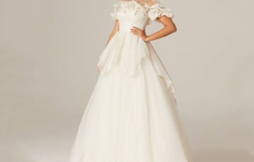 AW Celslus A-Line Tulle Wedding Dress (2)