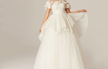 AW Celslus A-Line Tulle Wedding Dress (6)