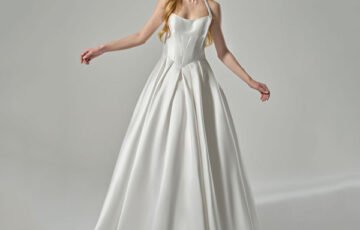 AW Savanna Satin A-Line Wedding Dress (1)