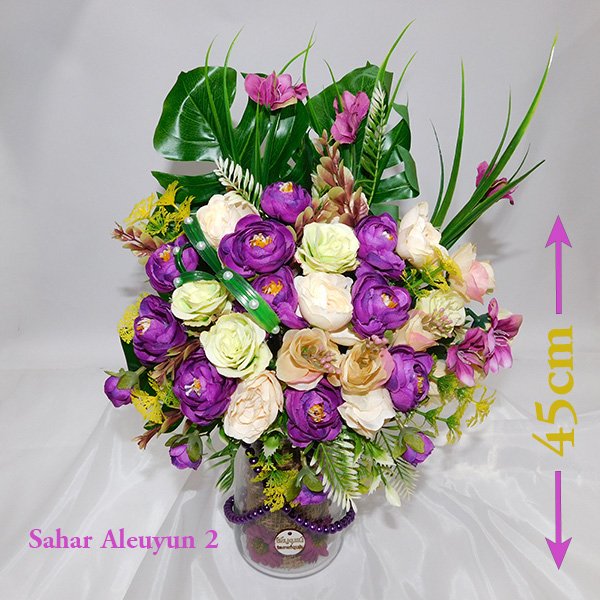 Artificial Flower Bouquet Sahar Aleuyun