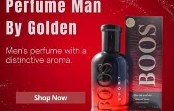 Boos Red Perfume Man By Golden