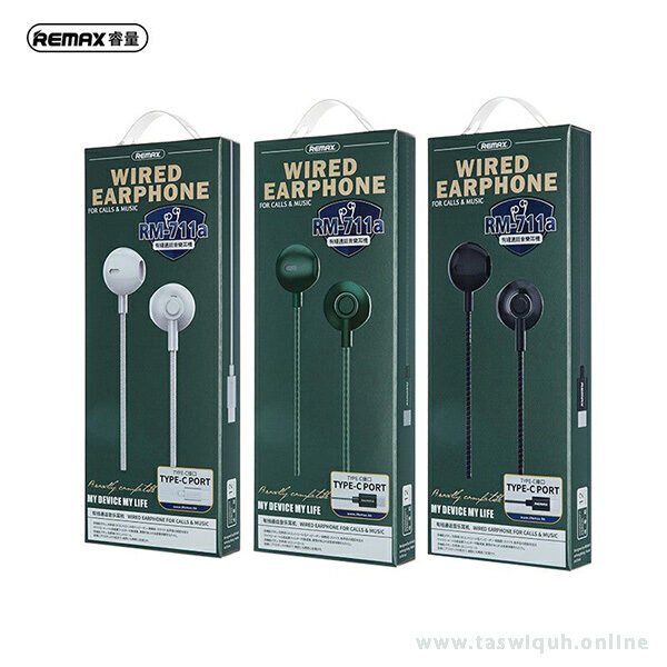 REMAX RM-711a Wired Earphone type-c