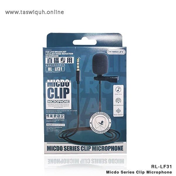 Remax Microphone Live Clip Micdo RL-LF31 (2) Remax Microphone Live Clip Micdo RL-LF31