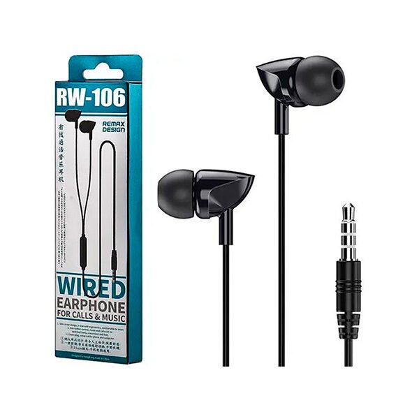 Remax RW-106 Wired Stereo Earphones