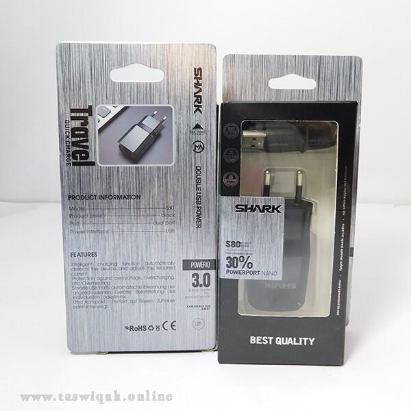 Shark Travel Double Usb Power S80