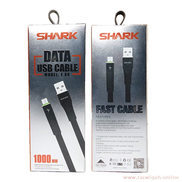 Shark data usb cable fast cable E80 1