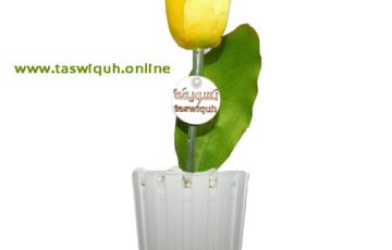 Artificial Potted Tulips Flowers For Home (2)