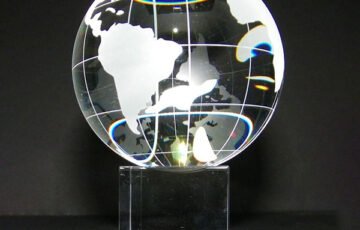 Crystal Globe Crystal Stand 11-136 (2)