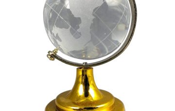 Mini Globe Crystal Ball Creative Gift Gold