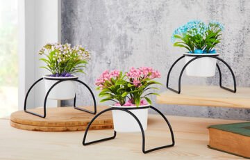 Wire Foot Stone Flowers (1)
