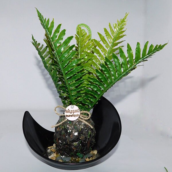 Faux Rose Artificial Hilal Vase