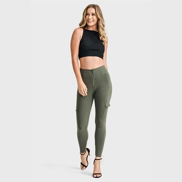 WRUP Cargo Fashion High Waisted Length
