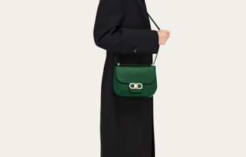 Ferragamo Double Gancini Leather Crossbody Bag (3)
