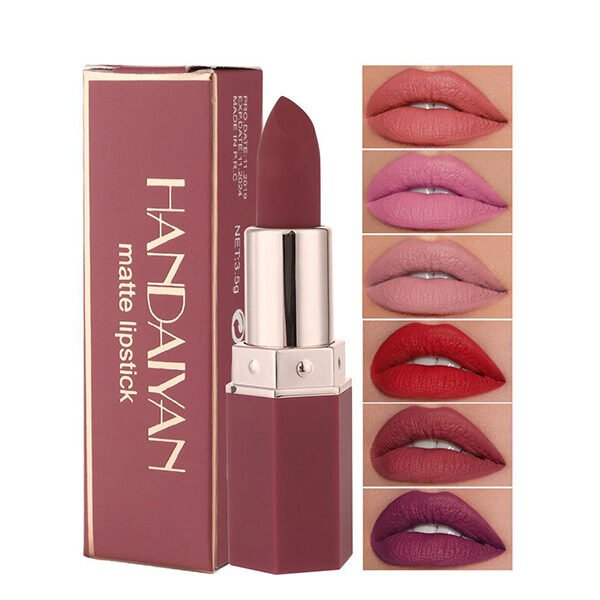 Handanyan Hexagonal Matte Lipstick (6) Handanyan Hexagonal Matte Lipstick
