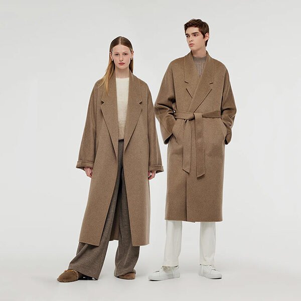 100 In 100 Cashmere Unisex Wrap Overcoat (1) 100 In 100 Cashmere Unisex Wrap Overcoat
