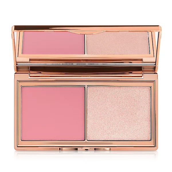 Blush And Highlighter Mini Palette Glow Compact 1
