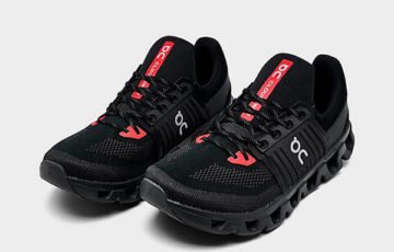 Men's On Cloudswift 4 Running Shoes-Black (2)