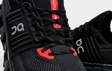 Men's On Cloudswift 4 Running Shoes-Black (3)