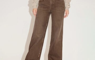 Vintage Khaki Straight Fit Jeans (3)
