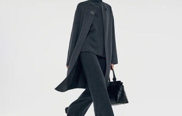 Wool Round Neck Womens Coat (3)