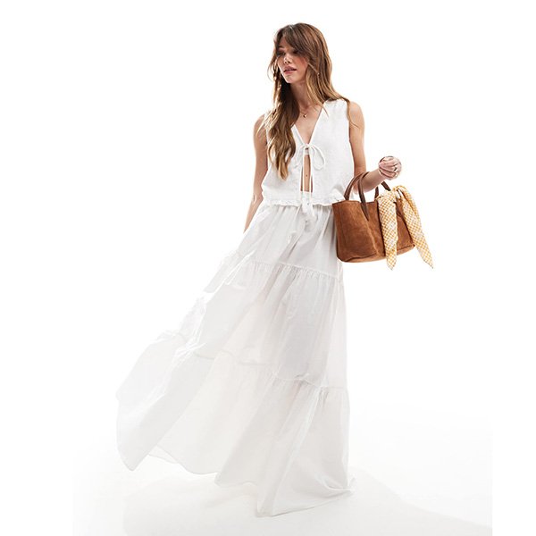 ASOS Boho Tiered Maxi Skirt 1 ASOS Boho Tiered Maxi Skirt