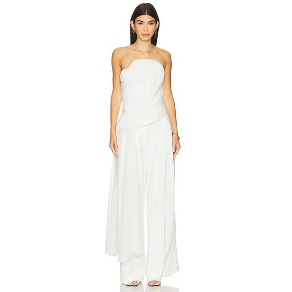 Acler Hawford Ruched Chiffon Top