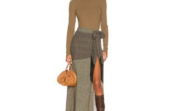 House of Harlow Giorgia Fringe Skirt (1)