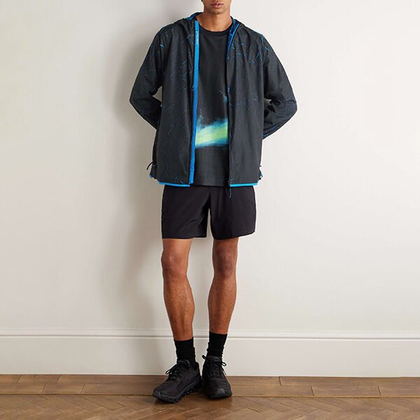 ON Pace Printed Recycled Shell Jacket