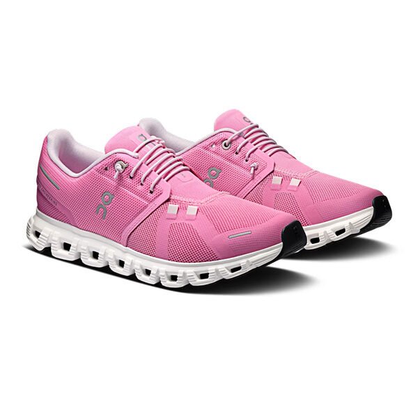 On Running Cloud 6 Raspberry White Shoes (1) On Running Cloud 6 Raspberry White Shoes
