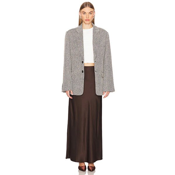 Sanctuary Elastic Waist Maxi Skirt-Coffee (1) Sanctuary Elastic Waist Maxi Skirt-Coffee