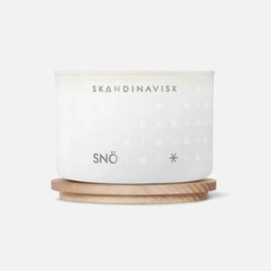 Scented Candle Clear Glass Sno 90g 2
