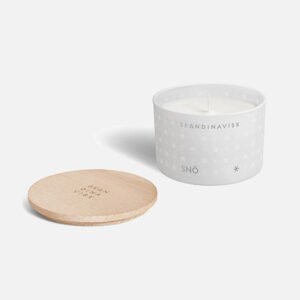 Scented Candle Clear Glass Sno 90g 4