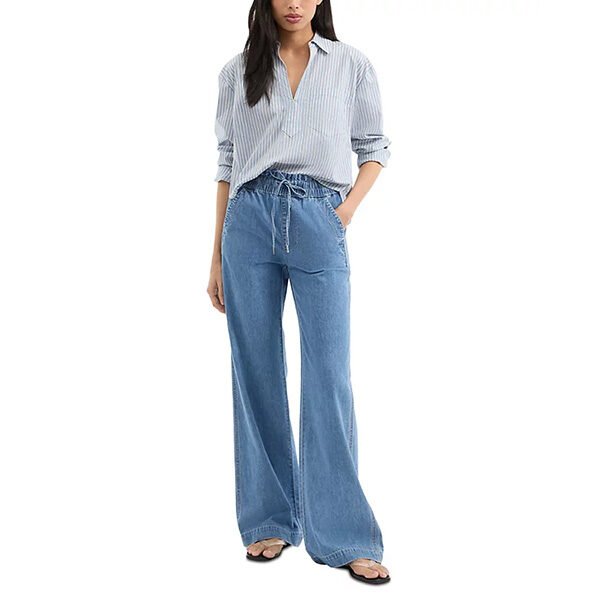 VB Dunford Wide Leg Jeans-Amethyst