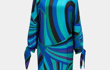 Abstract Color Block Mini Dress (4)