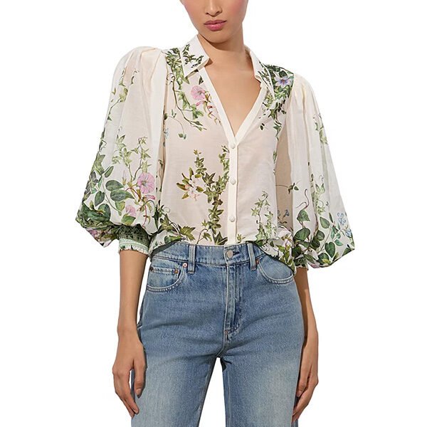 Alice Olivia Charis Blouse-Ivy Romance (1) Alice Olivia Charis Blouse-Ivy Romance