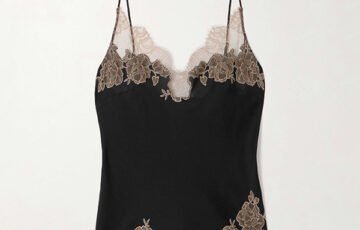 Carine Gilson Silk Satin Camisole (1)