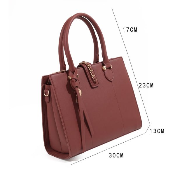 Deluxe Handbag With Detachable Strap 4
