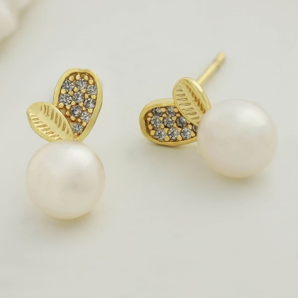 Elegant Freshwater Pearl Earrings 1