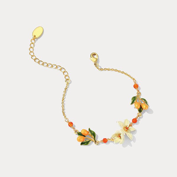 Orange Blossom Bracelet 3