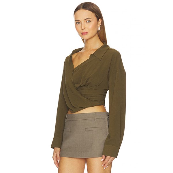 Significant Other Solenne Wrap Top 2 Significant Other Solenne Wrap Top - Image 2