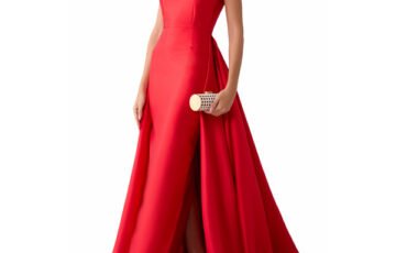 Solace London Larsen Maxi Dress in Red (3)