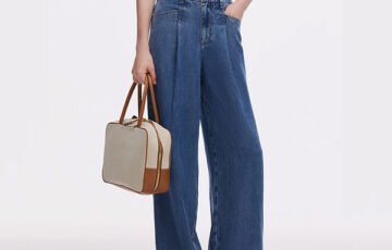 Tencel Denim Wide Leg Jeans (5)