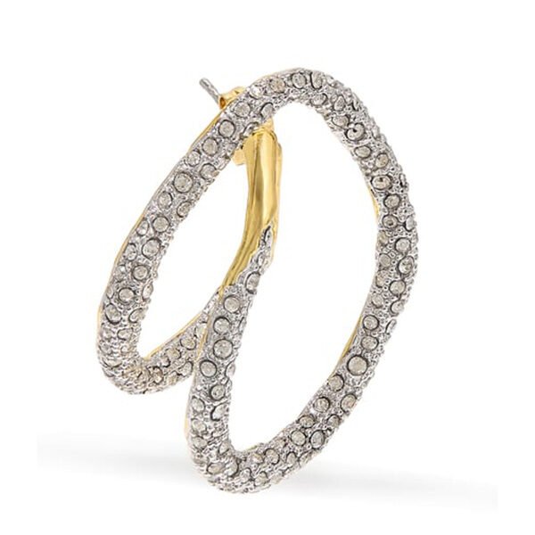 Alexis Bittar Crystal Spiral Earrings (3) Alexis Bittar Crystal Spiral Earrings