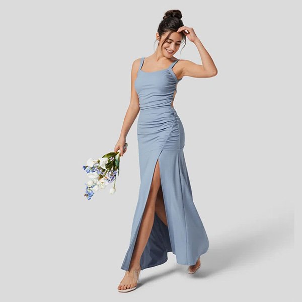 Enchanting Elegance Maxi Wedding Dress 1