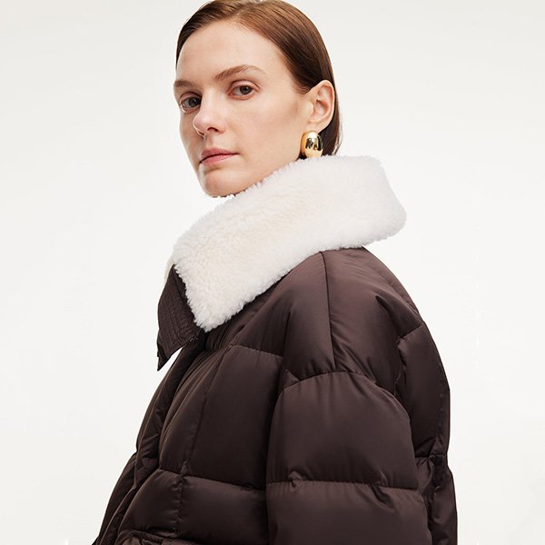 Goelia1995 Teddy Collar Goose Down Jacket (3)