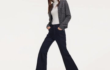 Goelia1995 Wool-Blend Micro-Flare Jeans (1)