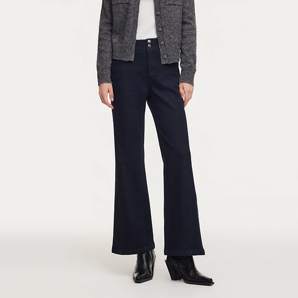 Goelia1995 Wool-Blend Micro-Flare Jeans (4)