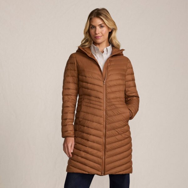 Lands' End Packable Wanderweight Down Coat (8) Lands' End Packable Wanderweight Down Coat