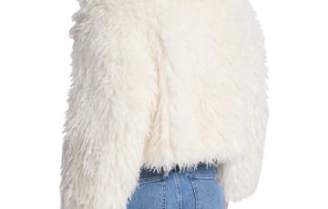 Michael Kors Cropped Faux Fur Jacket (3)